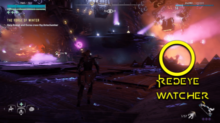 Horizon Zero Dawn - Help Aratak and Ourea Cross the Antechamber