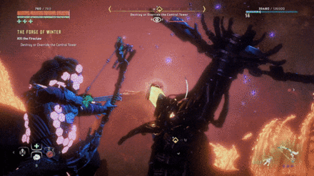 Horizon Zero Dawn - Destroy the Mid-Fight Control Towers