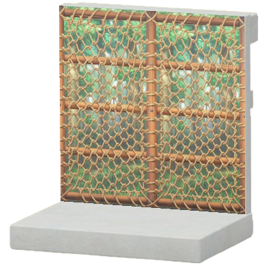 ACNH - Rope-Net Wall Image