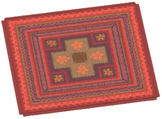 ACNH - Large Paradise Planning Rug Image