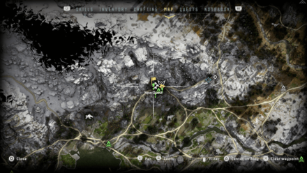 Horizon Zero Dawn - To Old Acquaintance Map Location