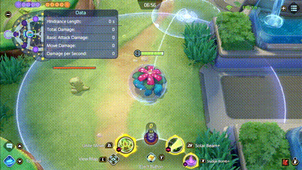 Pokemon UNITE - Aiming Setting Standard Aim Assist