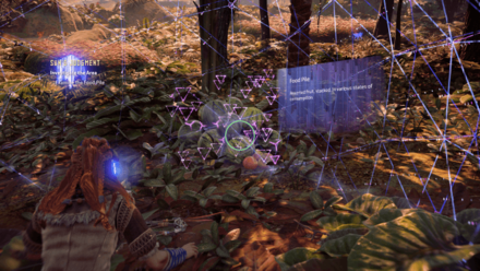 Horizon Zero Dawn - Follow the Trail and Find a Pile of Fruit