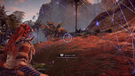 Horizon Zero Dawn - Follow the Tracks and Climb Up the Rocks