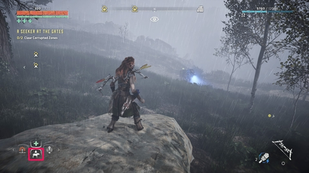 Horizon Zero Dawn - Call Mount prompt