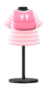 ACNH - Tee with Silicon Bib Image