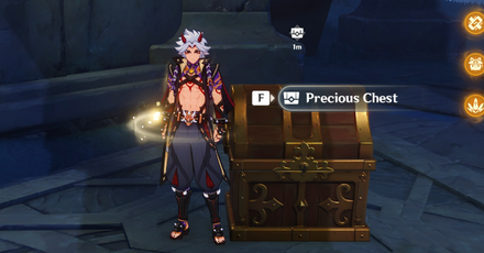 Genshin - Evernight Temple Precious Chest - Open the Precious Chest