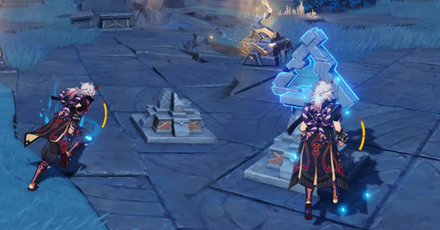 Genshin - Evernight Temple Precious Chest - Touch the Empty Mechanism