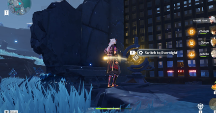 Genshin - Evernight Temple Precious Chest - Right Side of the Gate