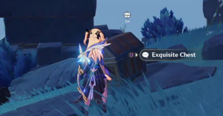 Genshin - Evernight Temple - Electro Puzzle Exquisite Chest