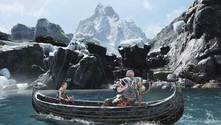 God of War Cliffs of the Raven region summary