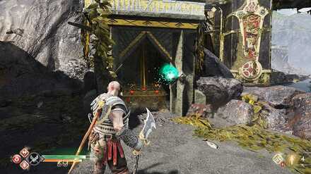 God of War Cliffs of the Raven legendary chest 1