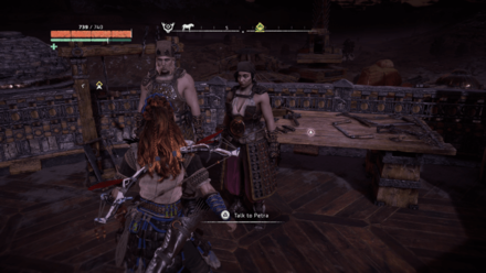 Horizon Zero Dawn - Talk to Petra