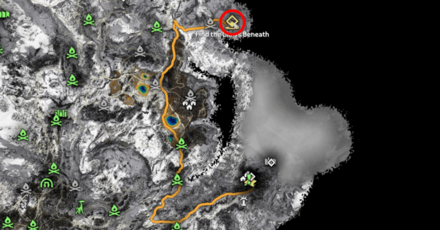 Horizon Zero Dawn - The Claws Beneath - Find the Claws Beneath.png