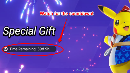 Countdown Special Gift Festival Style