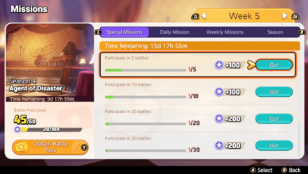 Pokemon UNITE - New Special Missions Battle Pass