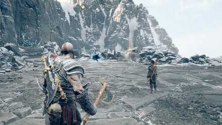 God of War The Mountain realm tear encounter 1