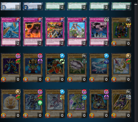 YGO Master Duel - Card List Sample