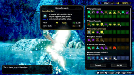 MH Rise - Azure Era Gem Bonus Reward.png