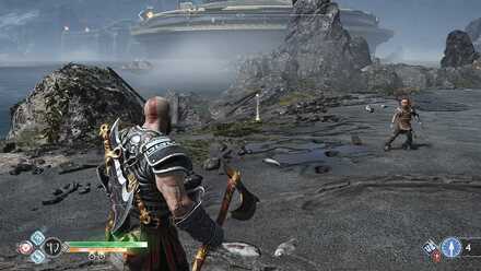 God of War Island of Light map location
