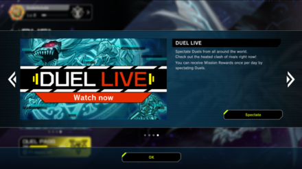 Yu-Gi-Oh Master Duel - Duel Live Event Screen