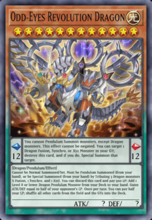 Odd-Eyes Revolution Dragon