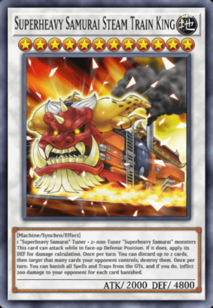 Superheavy Samurai Steam Train King
