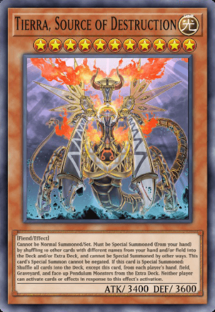 Tierra, Source of Destruction