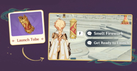 Genshin - How to use Launch Tube