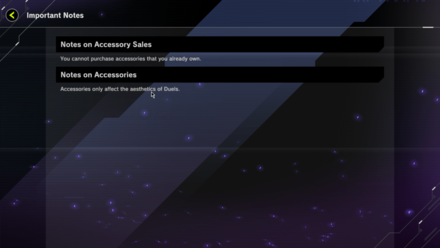 Master Duel - Do Accessories Affect Gameplay