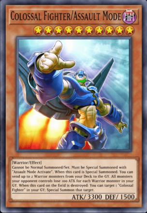 Colossal Fighter/Assault Mode