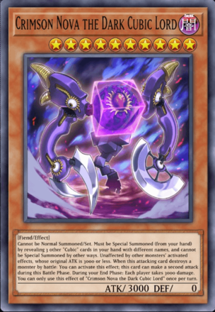 Crimson Nova the Dark Cubic Lord
