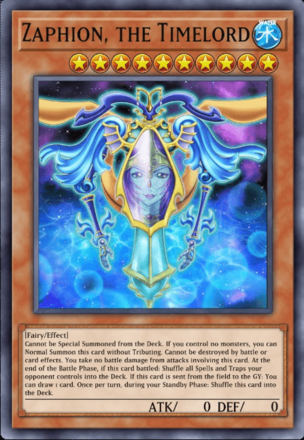 Zaphion, the Timelord