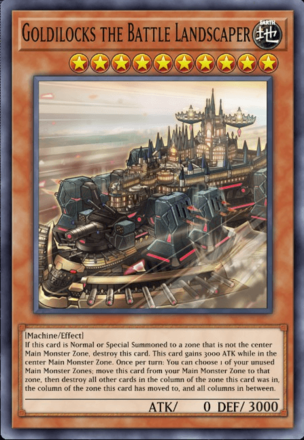 Goldilocks the Battle Landscaper