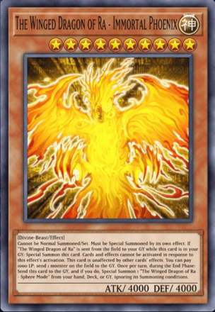 The Winged Dragon of Ra - Immortal Phoenix Image