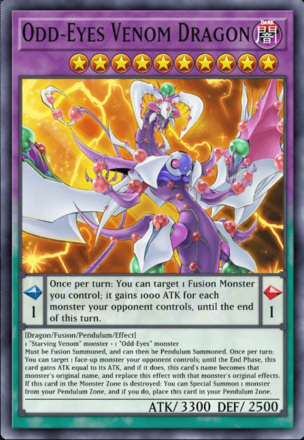 Odd-Eyes Venom Dragon