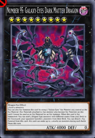 Number 95: Galaxy-Eyes Dark Matter Dragon Image