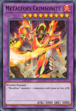 Metalfoes Crimsonite