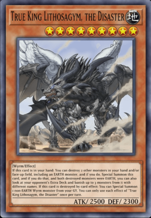 True King Lithosagym, the Disaster