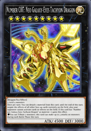 Number C107: Neo Galaxy-Eyes Tachyon Dragon