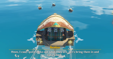 Genshin - Petal-Lit Ships for the Moon - Get more salvage