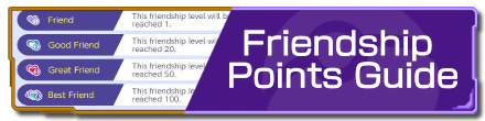 Friendship Points Guide Partial Banner