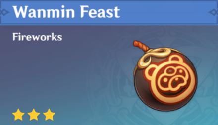 Genshin Impact - How to Get Wanmin Feast and Effects