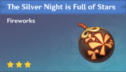 Genshin Impact - How to Get The Silver Night is Full of Stars and Effects