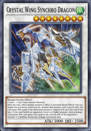 Crystal Wing Synchro Dragon