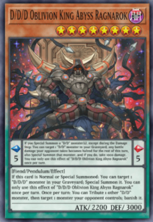 D/D/D Oblivion King Abyss Ragnarok