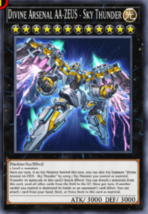 Yu-Gi-Oh Master Duel - Divine Arsenal AA-Zeus Sky Thunder