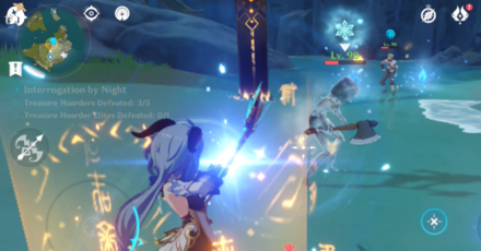 Genshin - The Great Gathering - Use the water in the area