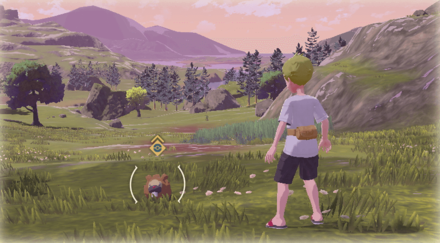 Pokemon Legends Arceus - Focusing on Target