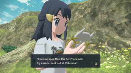 Pokemon Legends Arceus - Arc Phone Mystery